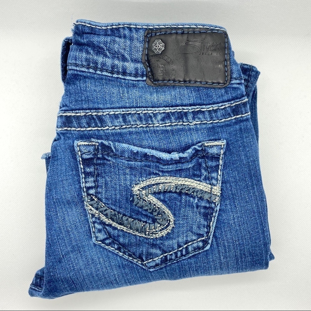 Silver Jeans Suki Custom Crop